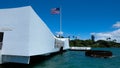 USS Arizona Memorial, Pearl Harbor, Hawaii Royalty Free Stock Photo