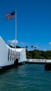 USS Arizona Memorial, Pearl Harbor, Hawaii Royalty Free Stock Photo