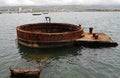 USS Arizona, Pearl Harbour Royalty Free Stock Photo