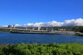 USS Bowfin Submarine at Pearl Harbor historic sites. ,hawaii Royalty Free Stock Photo