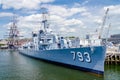 USS Cassin Young Warship Royalty Free Stock Photo