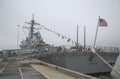 USS Cole guided missile destroyer of the United States Navy during Fleet Week 2014