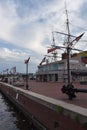 USS Constellation Historic Ship in Baltimore, Maryland Royalty Free Stock Photo