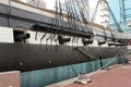 USS Constellation tall ship Royalty Free Stock Photo