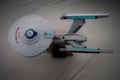 USS Enterprise Bluebrixx Berlin, Germany January 31 2022 Royalty Free Stock Photo