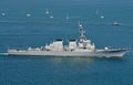 The USS Higgins (DDG 76) Royalty Free Stock Photo