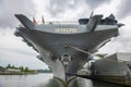 USS Intrepid (CV-11), Manhattan, NYC, USA Royalty Free Stock Photo