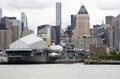 USS Intrepid Hudson River New York USA Royalty Free Stock Photo