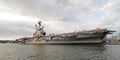 USS Intrepid warship Royalty Free Stock Photo