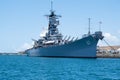 USS Missouri, Pearl Harbor, Hawaii Royalty Free Stock Photo