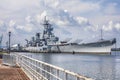 USS New Jersey BB-62 Battleship Royalty Free Stock Photo