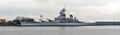 USS New Jersey BB-62 - Camden, NJ Royalty Free Stock Photo