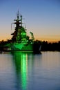 USS North Carolina Royalty Free Stock Photo