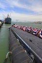 USS Pampanito submarine San Francisco Royalty Free Stock Photo