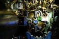 USS Razorback diesel submarine torpedo controls Royalty Free Stock Photo