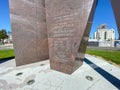 USS San Diego Memorial at the harbor, San Diego