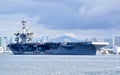 USS Theodore Roosevelt (CVN 71) Royalty Free Stock Photo