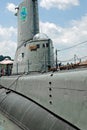 USS Torsk Submarine in Baltimore Inner Harbor Royalty Free Stock Photo