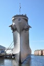 USS Wisconsin Battleship (BB-64) in Norfolk, Virginia