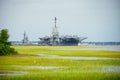 USS Yorktown Aircraft Carrier Royalty Free Stock Photo