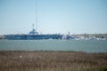 USS Yorktown In Charleston South Carolina Royalty Free Stock Photo