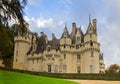 Usse chateau Royalty Free Stock Photo