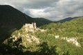 Usson castle in Pyrenees