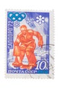 USSR - CIRCA 1972: stamp printed in Russia shows Olympic