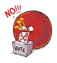 USSR country voting no