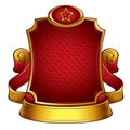 USSR retro style emblem. Royalty Free Stock Photo