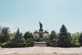 USSR Soviet statue, city statue, Romania, Severin