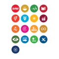 Ustainable Development Goals - the United Nations. SDG. Colorful icons.