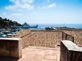 Ustica island view. Sicily Royalty Free Stock Photo
