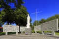 Ustka, Pomerania, Poland - Monument in the memory of people of the Baltic See in Ustka Royalty Free Stock Photo