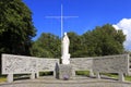 Ustka, Pomerania, Poland - Monument in the memory of people of the Baltic See in Ustka Royalty Free Stock Photo