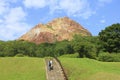 Usu-zan mountain, active volcano near Toya lake, Hokkaido, Japan