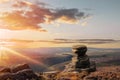 Usual rural England landscape in Yorkshire. Amazing view in the national park Peak District on a sunny day i Royalty Free Stock Photo