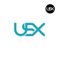 USX Logo Letter Monogram Design Royalty Free Stock Photo