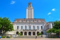 UT Tower at University of Texas Austin College Campus Royalty Free Stock Photo