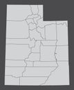 Utah administrative map