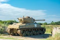 The Utah Beach D-Day Museum M4 Sherman Royalty Free Stock Photo