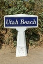 Utah Beach is one of the five Landing beaches in the Normandy landings on 6 June 1944, during World War II. Utah is