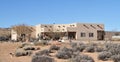 Utah, Big Water: Adobe House in the Desert Royalty Free Stock Photo