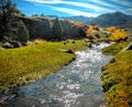 Utah Canyon Hiking Trail towards the Wasatch Mountains Royalty Free Stock Photo