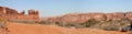 Utah desert panorama Royalty Free Stock Photo