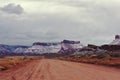 Open road of American Southwest Royalty Free Stock Photo