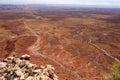 Utah Highway from the Moki Dugway Royalty Free Stock Photo