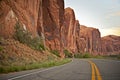 Utah Highway Royalty Free Stock Photo