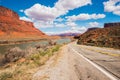 Utah Highway 128 Royalty Free Stock Photo