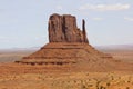 Utah, Monument Valley Butte Royalty Free Stock Photo